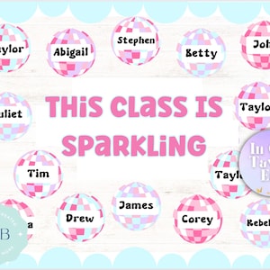 In Our Taylor Era Bulletin Board Kit Sparkling EDITABLE