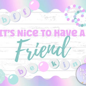 In Our Taylor Era Friendship Bracelets Bulletin Board Kit