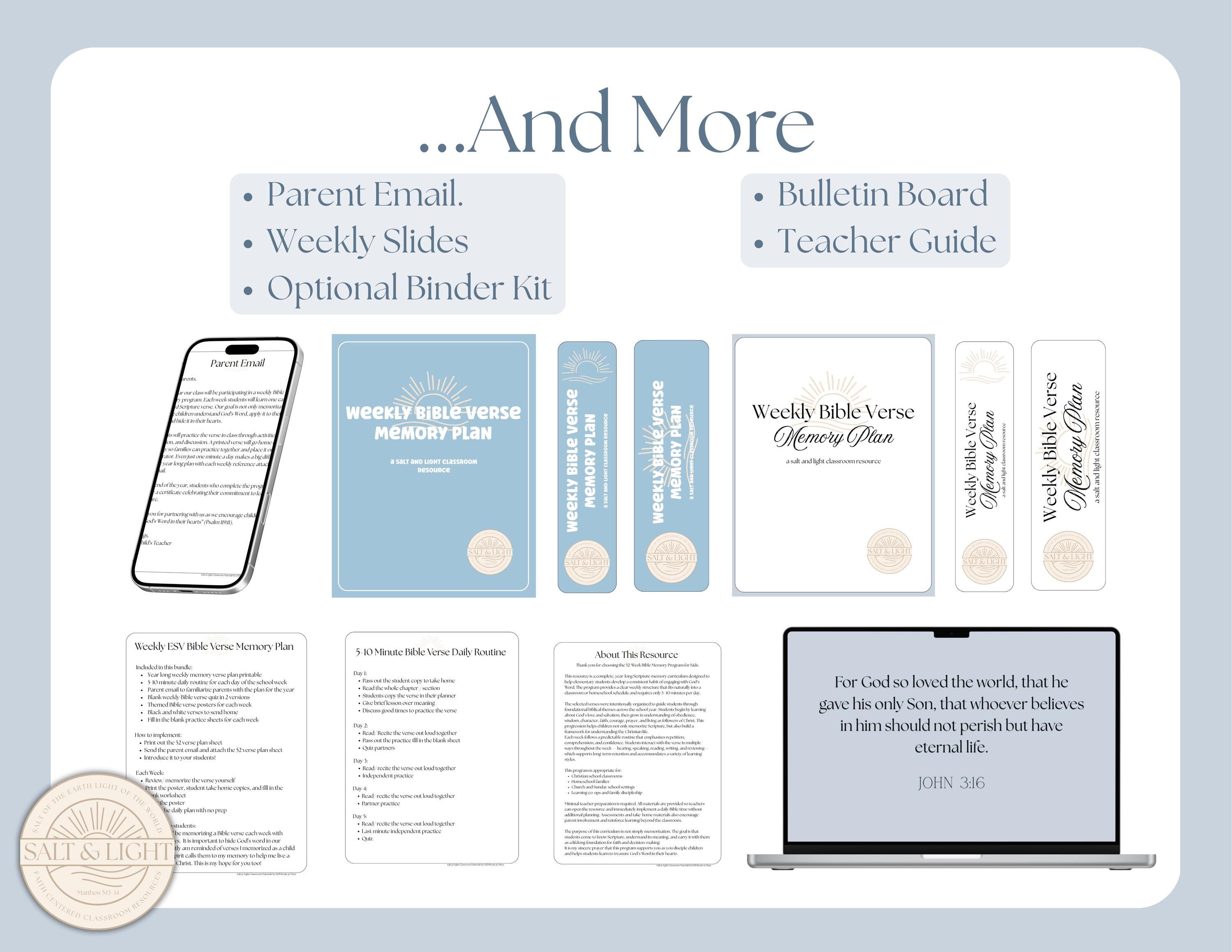 Scripture Memory Plan 52 Week Bible Verse Memory Plan for Kids and Adults | Christian School ...