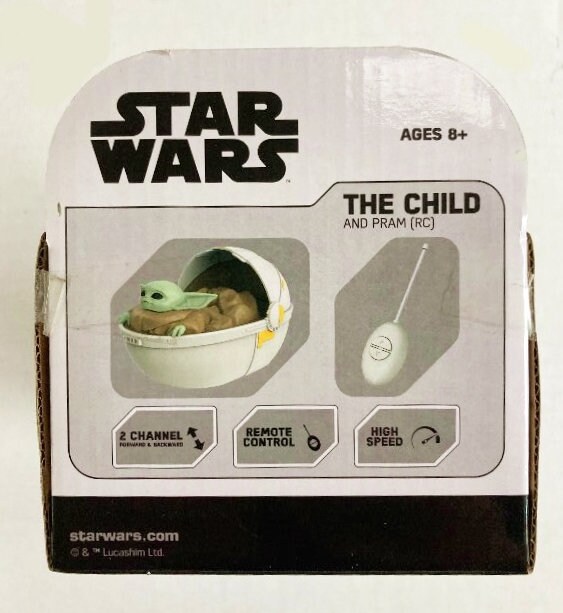 Baby Yoda mandalorian Remote Control Pram Etsy