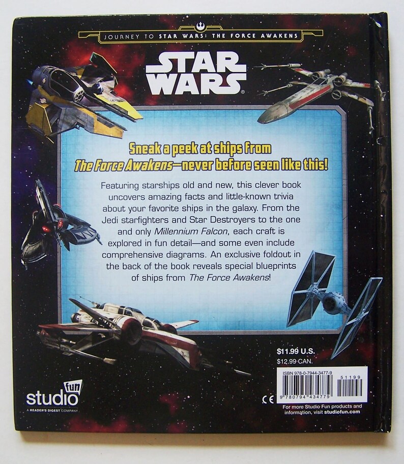 Star Wars Ships of the Galaxy Book Etsy