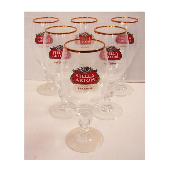 40 cl Stella Artois Glasses (6)