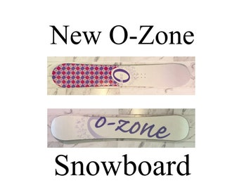 New O-Zone "Argyle Air" Snowboard