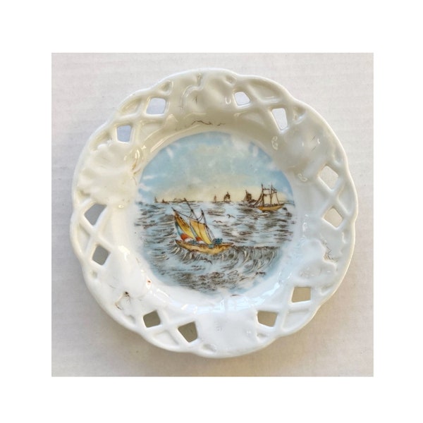 7 3/4" Nautical Themed Plate