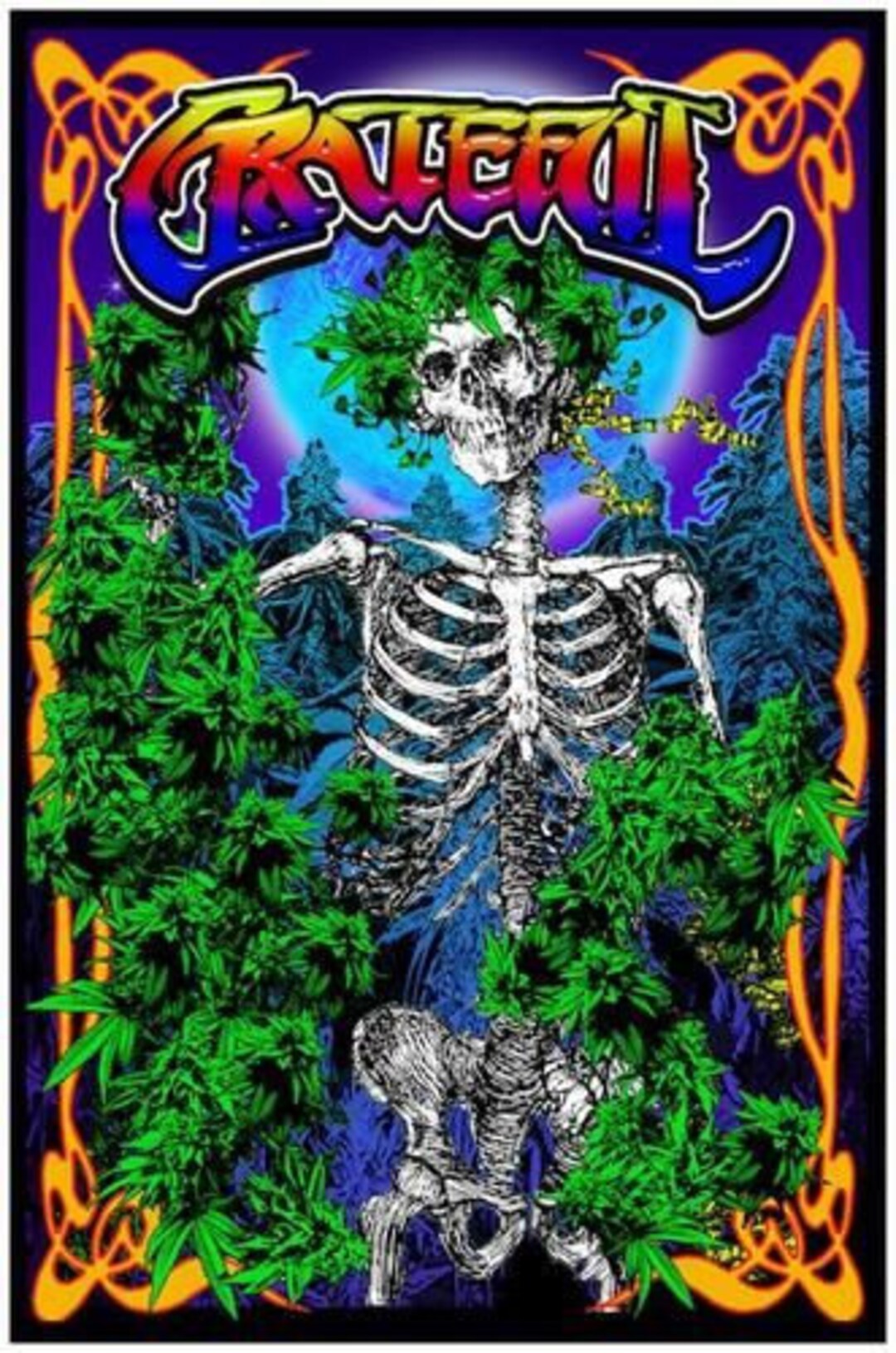 43 X 30 Grateful Dead Tapestry Etsy
