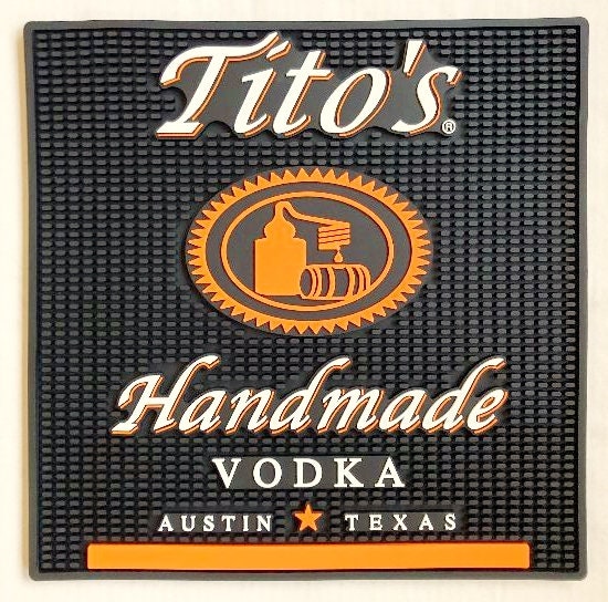16 Tito's Rubber Bar Mat Etsy