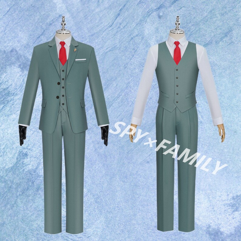 Anime Spy X Family Loid Forger Cosplay Costume Suit Clothes | Etsy