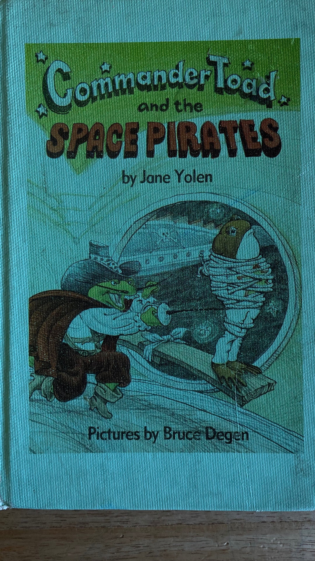 Toad In Space Commander Toad and the Space Pirates by Jane Yolen - Etsy Canada