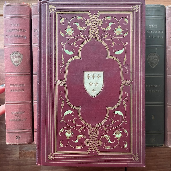 Select 1909 Harvard Classics Historical Bindings