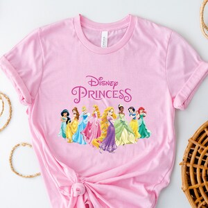 Disney Prinzessinnen Shirt, Prinzessin Squad Shirt, Disney verhedderte Shirts, Disney Urlaub Shirts, Disney Prinzessin Shirts, Familien Prinzessin Shirts
