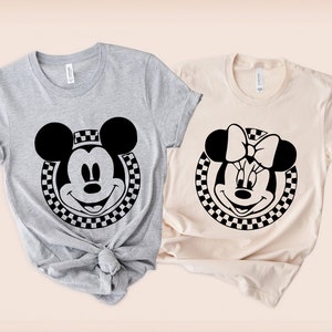Mickey Minnie Paar Shirt, Disney passende Shirt, Disney Reise Shirt, Disney Kinder Shirt, Familie Disneyworld, Disney Familie Shirts