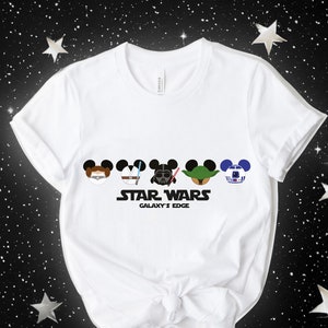 Disney Galaxy's Edge Shirt, Star Wars shirt, Star War Character, Star Wars shirt, Disney Star Wars Shirt