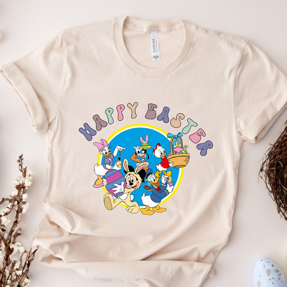 Disney Easter Shirt, Mickey And Friend Easter Shirt, Mickey Easter Shirt, Disneyworld Easter Shirt, Disney Family Easter Shirt Teesummer