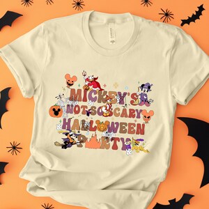 Mickey&#39;s Not So Scary Halloween Party Shirts, Halloween Mickey & Friends Shirt, Disney Halloween Shirt, Disney World Halloween shirt
