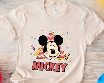 Chemise Mickey Party, Chemise Mickey, Chemise d’anniversaire garçon, Chemise d’anniversaire Disney, Mickey Birthday Toddler, Chemise Mickey Party