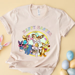 Happy Easter Pooh Shirt , Winnie The Pooh Easter Shirt, Pooh Easter Shirt, Pooh And Friends Shirt, Pooh Bear Shirt, Disney Easter Shirt