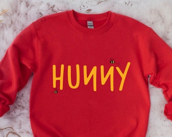 Felpa Hunny, Camicia Pooh, Pooh Oh Disturbo, Camicia Hunny, Camicia Tigro, Camicia Miele Pooh, Felpa con cappuccio Hunny