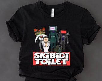Skibidi Toilet Shirt, Skibidi Party Shirt, Skibidi Tvman Shirt, Skibidi Speakerman Shirt, Skibidi Tvman Shirt, Cameraman Shirt