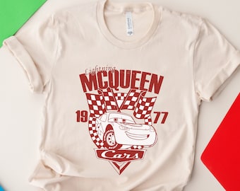 Lightning Mcqueen Shirt, Disney Cars Shirt, Cars Theme Birthday Shirt, Disney Car Pixar Shirt, Cars Character, Disney Cars Land
