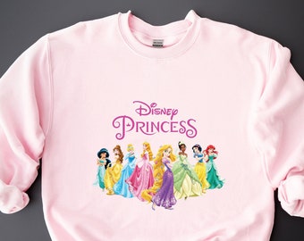 Bluza z kapturem Disney Princess, Koszulka Princess Squad, Koszulka Disney Tangled, Koszulka Disney Vacation, Koszulka Disney Princess, Bluza z kapturem Family Princess