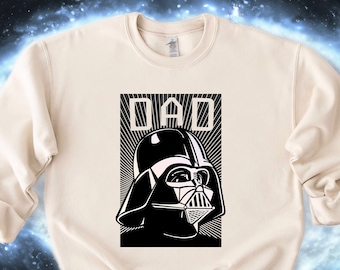 Miglior felpa per papà nella galassia, camicia per papà, regalo per la festa del papà, camicia di Star Wars, regalo per fan di Star Wars, regalo per il marito