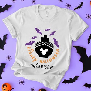 Disney Halloween Cruise Shirt, Halloween Family Trip Shirt, Disney Cruise T-Shirt, Disney Holiday Shirt, Family Matching Tee