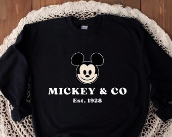 Mickey & Co Sweatshirt, Mickey and Co Hoodie, Disney Shirt, Mickey Shirt, Disney Shirts, Disneyland Sweater, Mickey Hoodie
