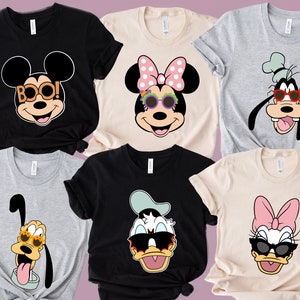Chemise assortie d’Halloween Disney Mickey et ses amis, correspondance d’Halloween Disney, chemise du groupe Disney, chemise Magic Kingdom, correspondance d’Halloween