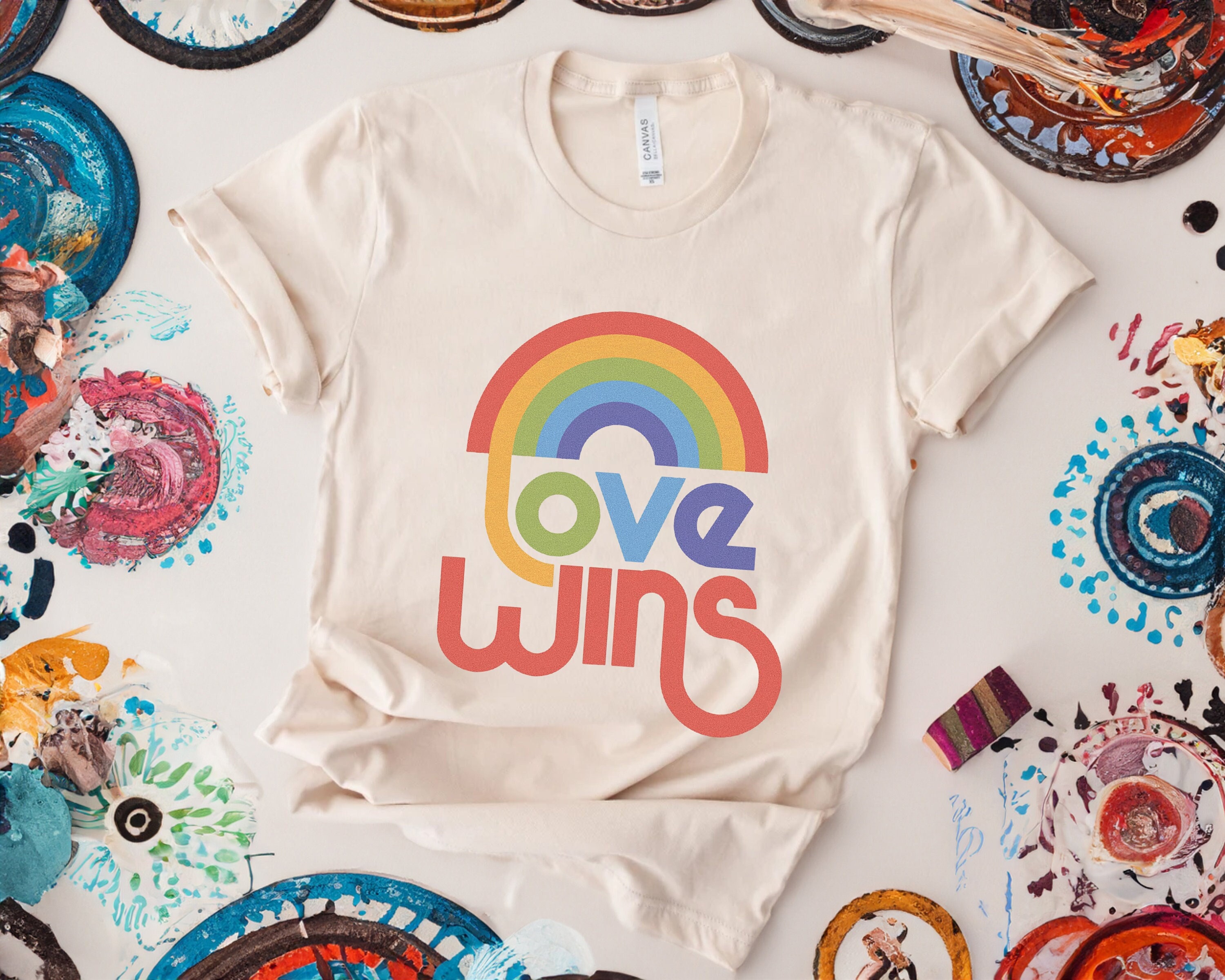 Love Wins T Shirt Etsy Singapore