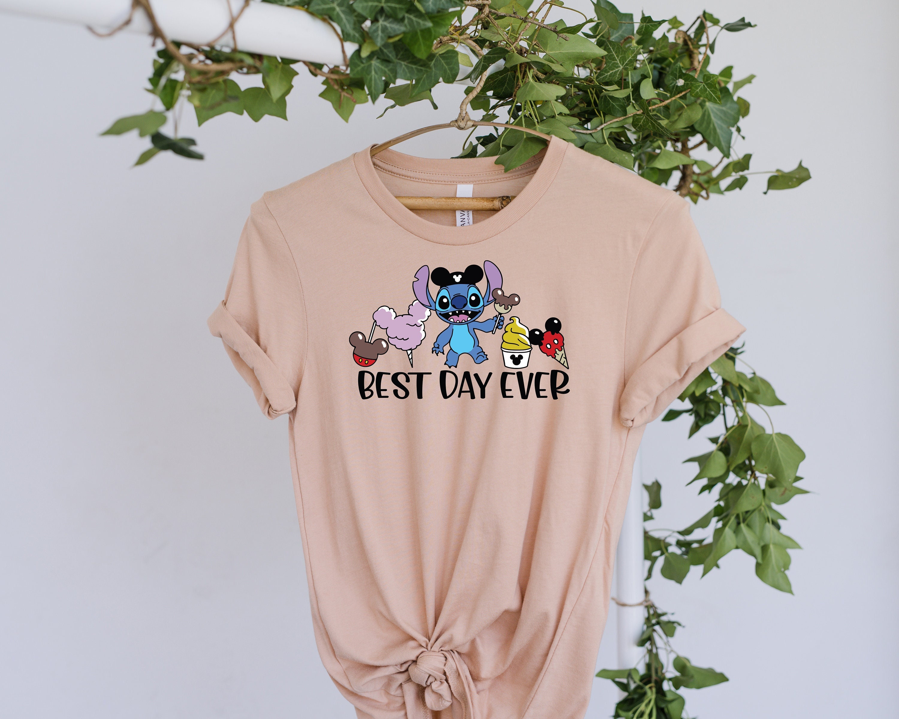 Discover Best Day Ever Stitch & Baby Yoda Snacks Shirt- Disneyworld Family Shirts