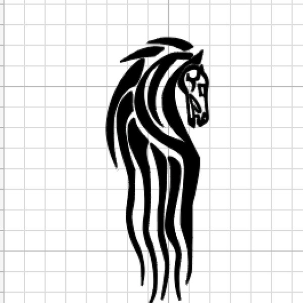 Lord of the Rings "Rohan Horse Head" Vinyl Decal