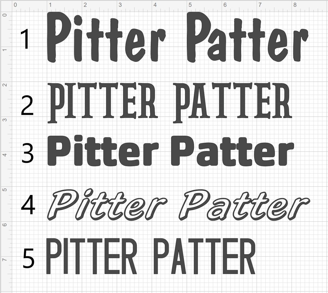 Letterkenny pitter Patter Vinyl Decal Etsy
