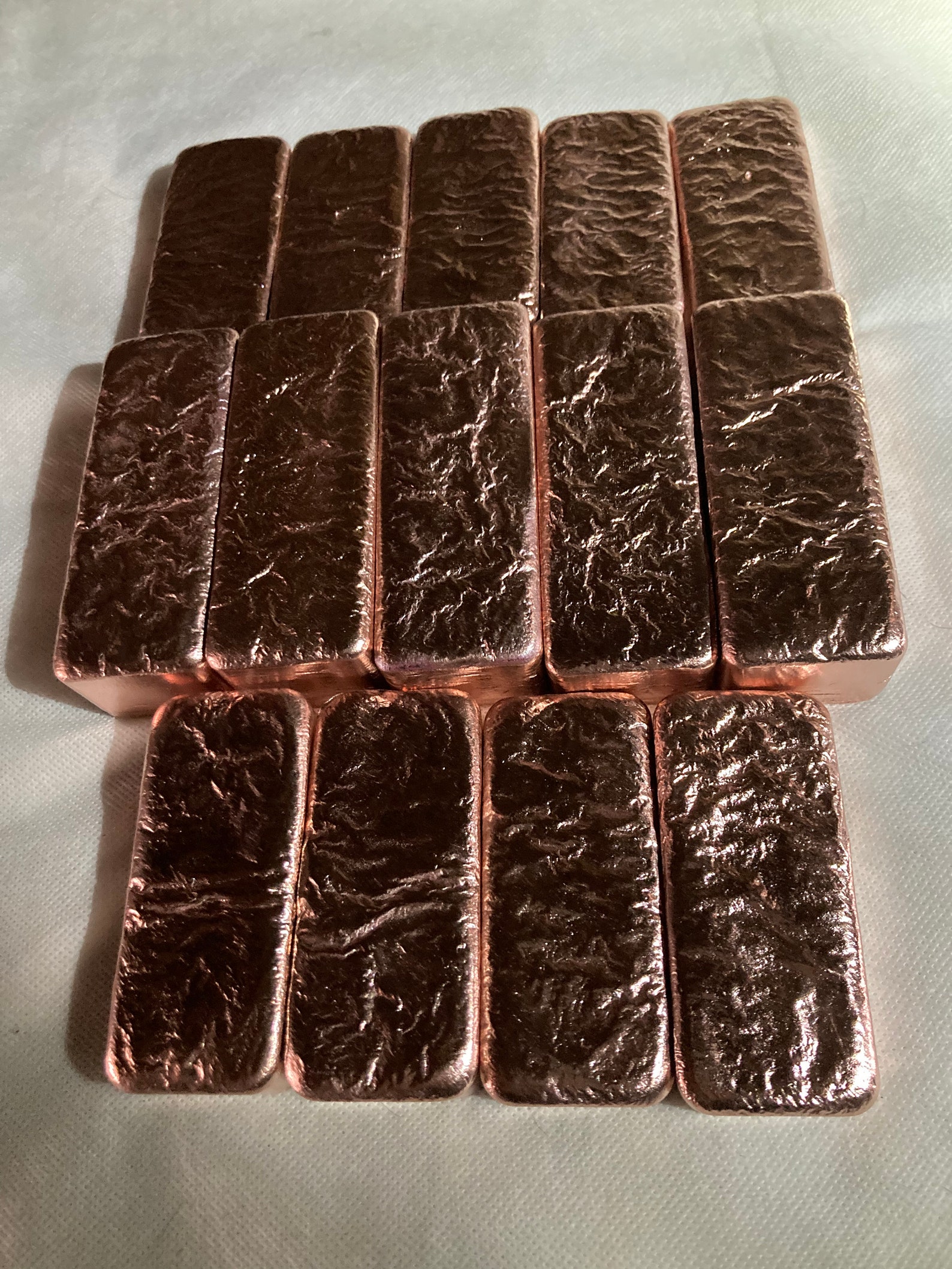 50 Lbs Copper Ingots / Copper Bullions / Copper Bars Etsy