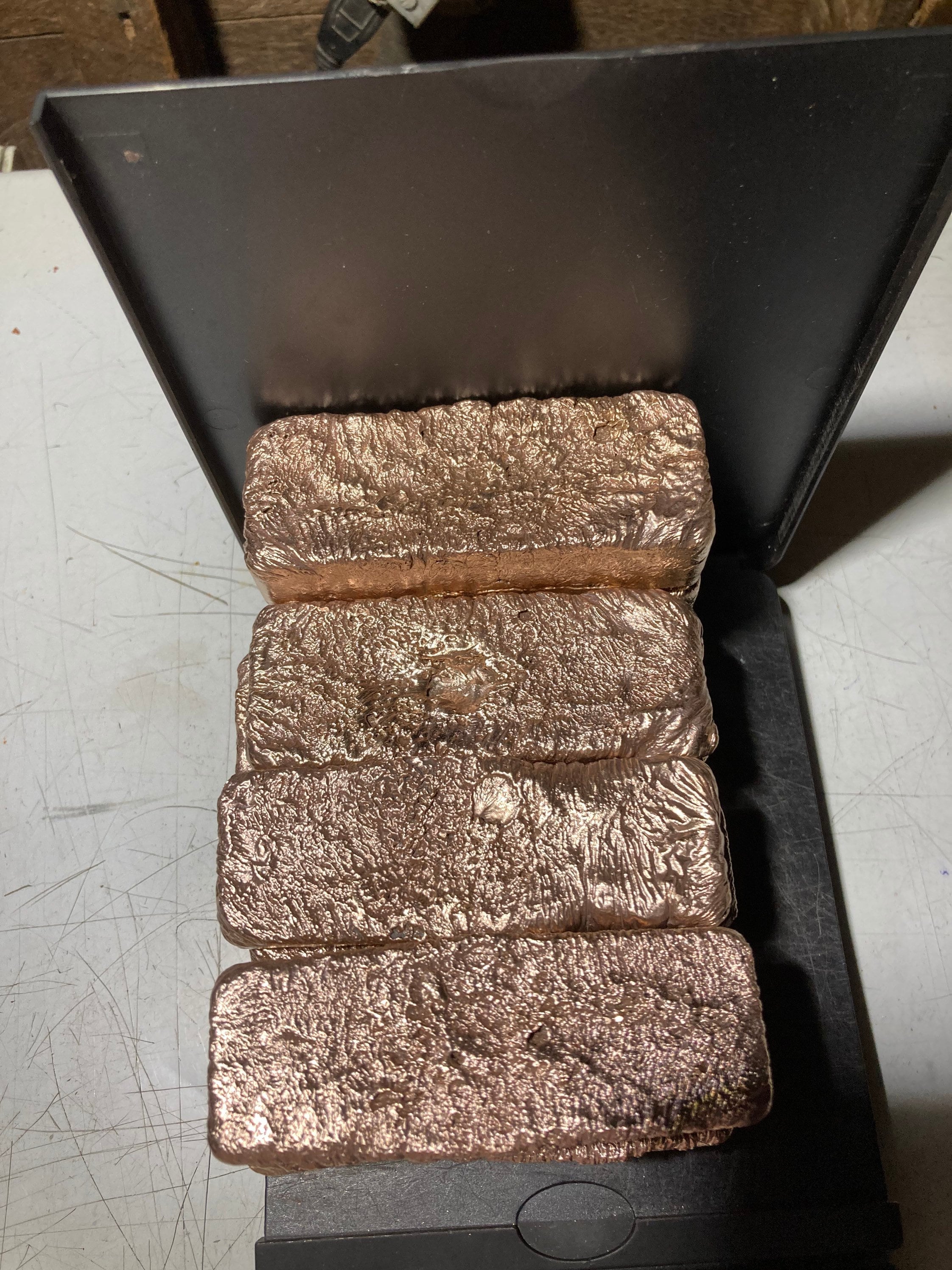 40 Bronze Ingots / Bronze Ingot/ Ingot / Bronze Bullion / Etsy