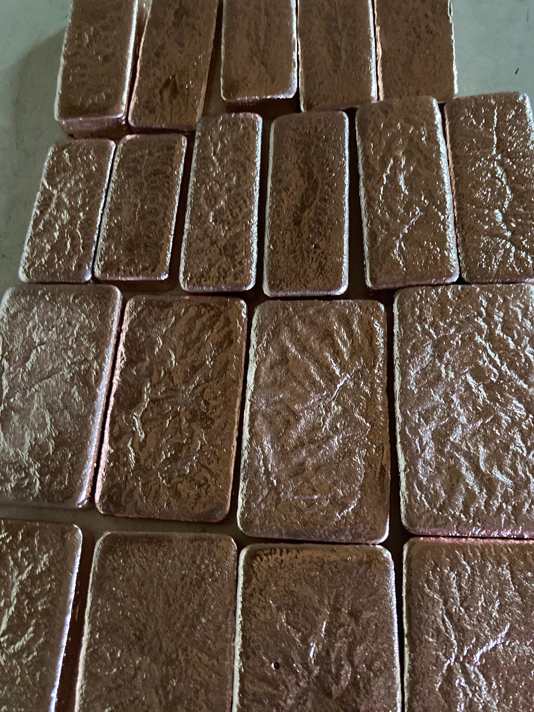 50 Lbs Copper Ingots / Copper Bullions / Copper Bars Etsy