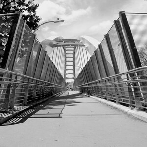 Crossing a bridge