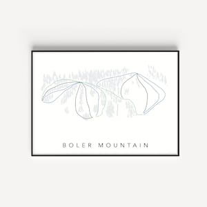 Carte des sentiers du mont Boler - London, Ontario - Boler Bump - London Ontario Ski Club - LSC Racing