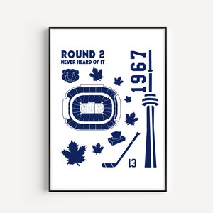 Maple Leafs Starterpack Poster / Maple Leafs Artwork / Toronto Maple Leafs / Printable Poster