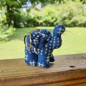 Handmade Elephant Keychain