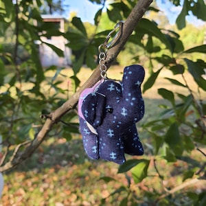 Handmade Elephant Keychain