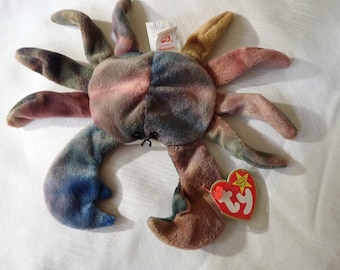 Beanie Baby Claude - MNMT, Rare, Tag Errors, Single Owner, Unplayed, Safely Stored & Environmentally Protected, Retired, Investment Quality