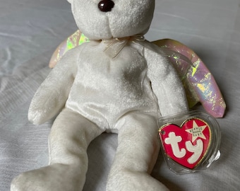 Beanie Baby Halo - Mint, Rare, Tag Errors, Single Owner, Un-played, Safely Stored & Environmentally Protected, Retired, InvestmentQuality