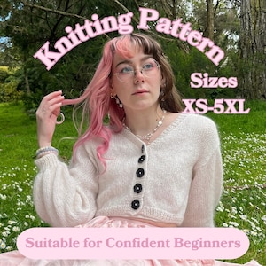 Kore Cardigan Knit Pattern (PDF ONLY)