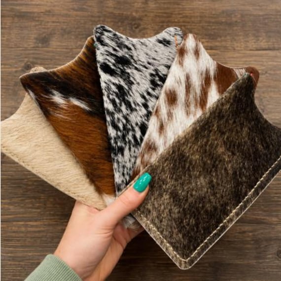 Cowhide Sunglasses Case | Handmade Western Glasses Holder | Genuine Cowhide Eyeglass Sleeve | Western Boutique Accessory | Hair on Hide