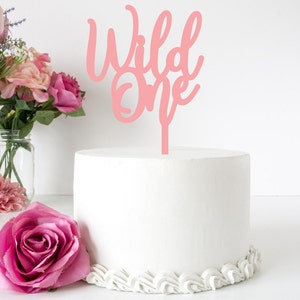 Wild One Cake Topper SVG