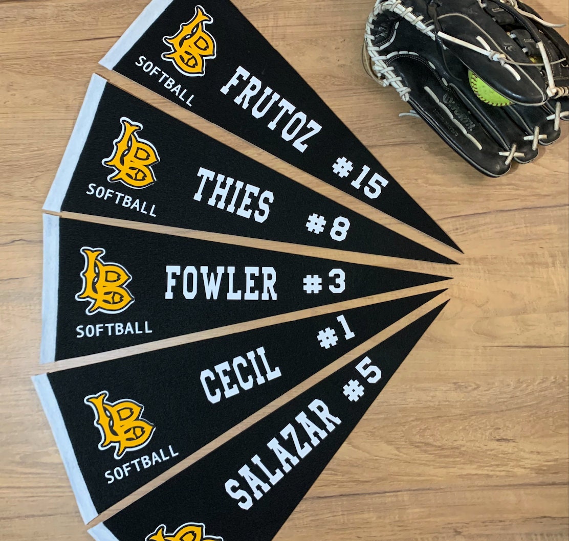 Custom College Pennants, Custom Pennants, Sports Pennants, College