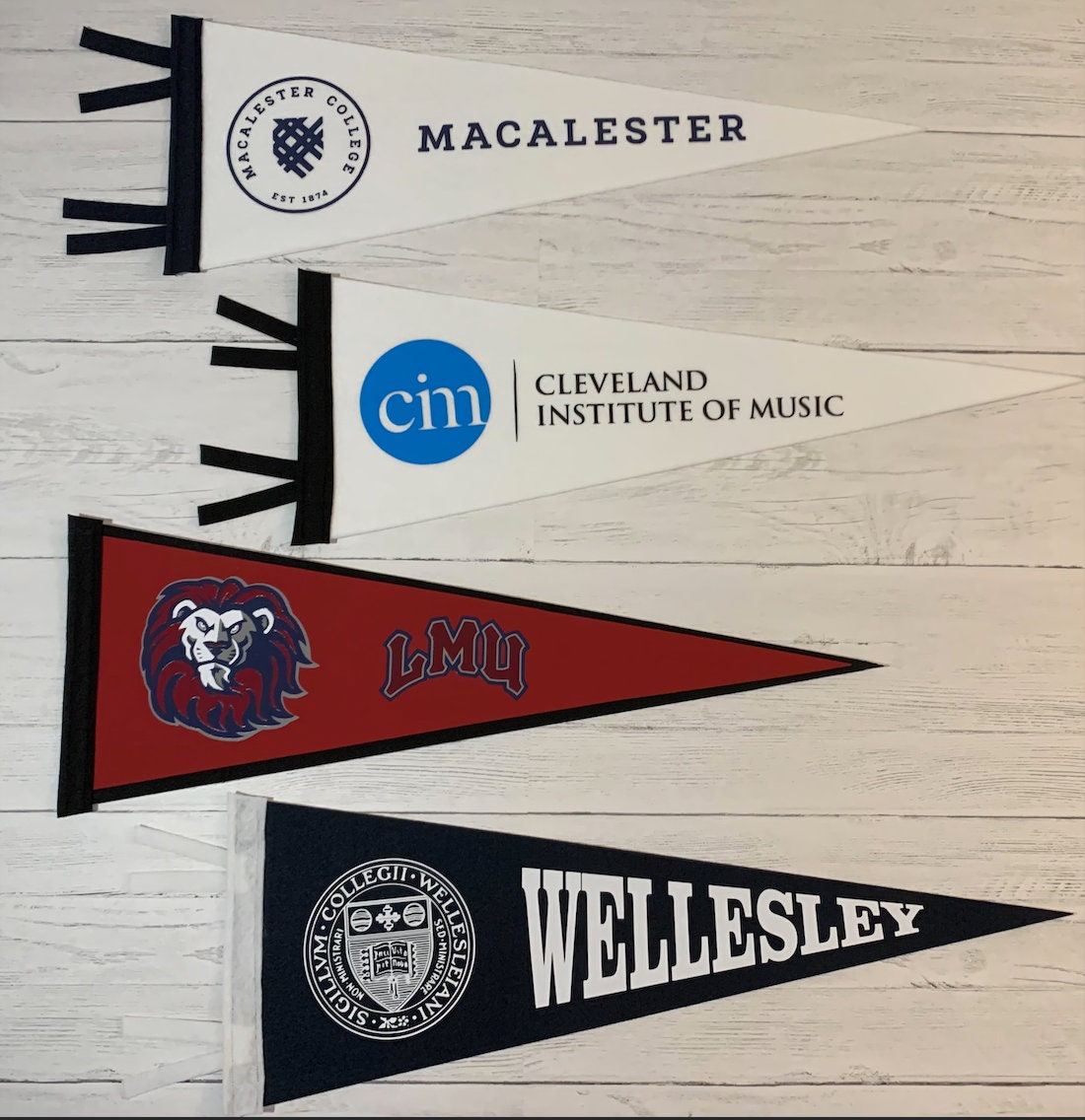 Custom College Pennants, Custom Pennants, Sports Pennants, College