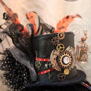 Bernice & Birdie~ Steampunk Top Hat