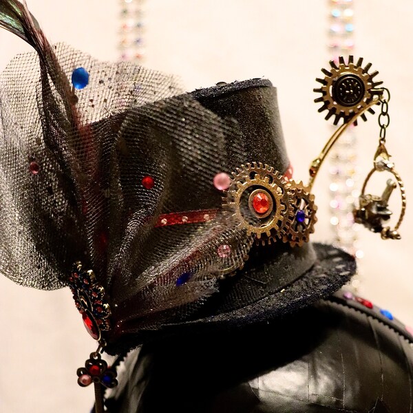 Bernice & Birdie~ Steampunk Top Hat