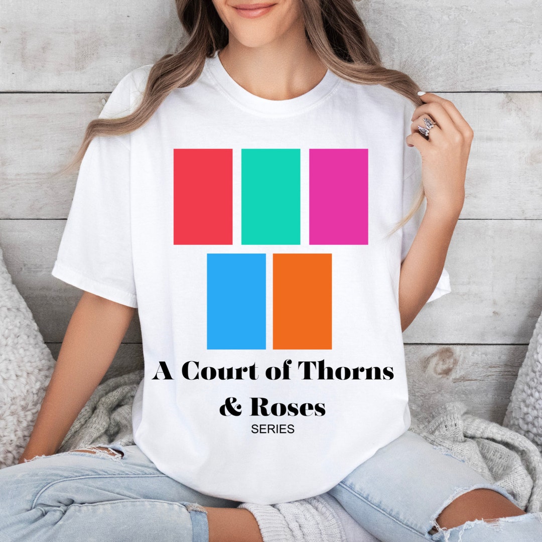 ACOTAR Books - Color Blocked Book Series/a Court of Thorns and Roses ...